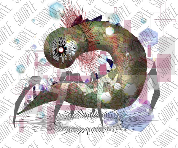 クトゥルフ神話TRPG 神話的生物立ち絵 弐