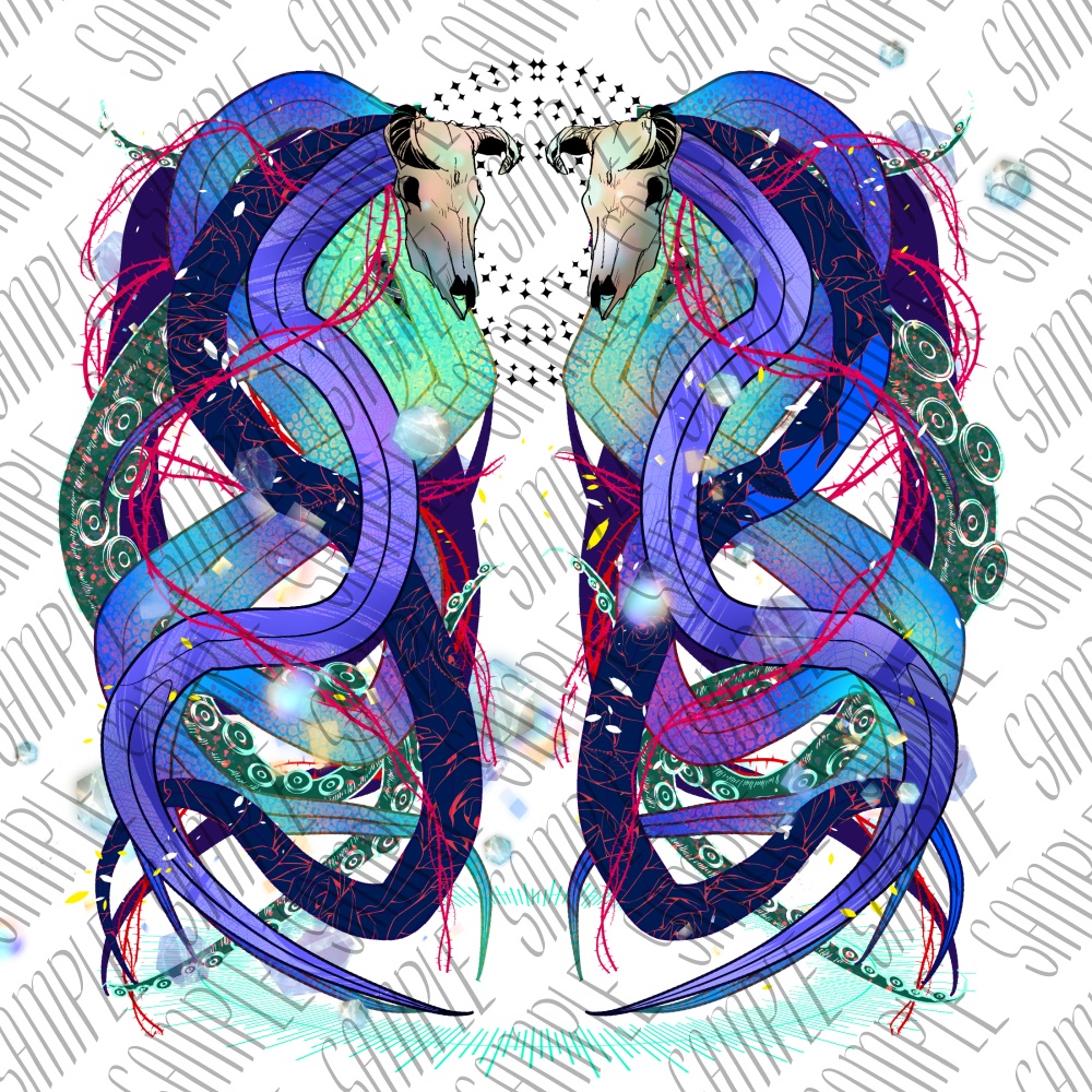 クトゥルフ神話TRPG 神話的生物立ち絵 参