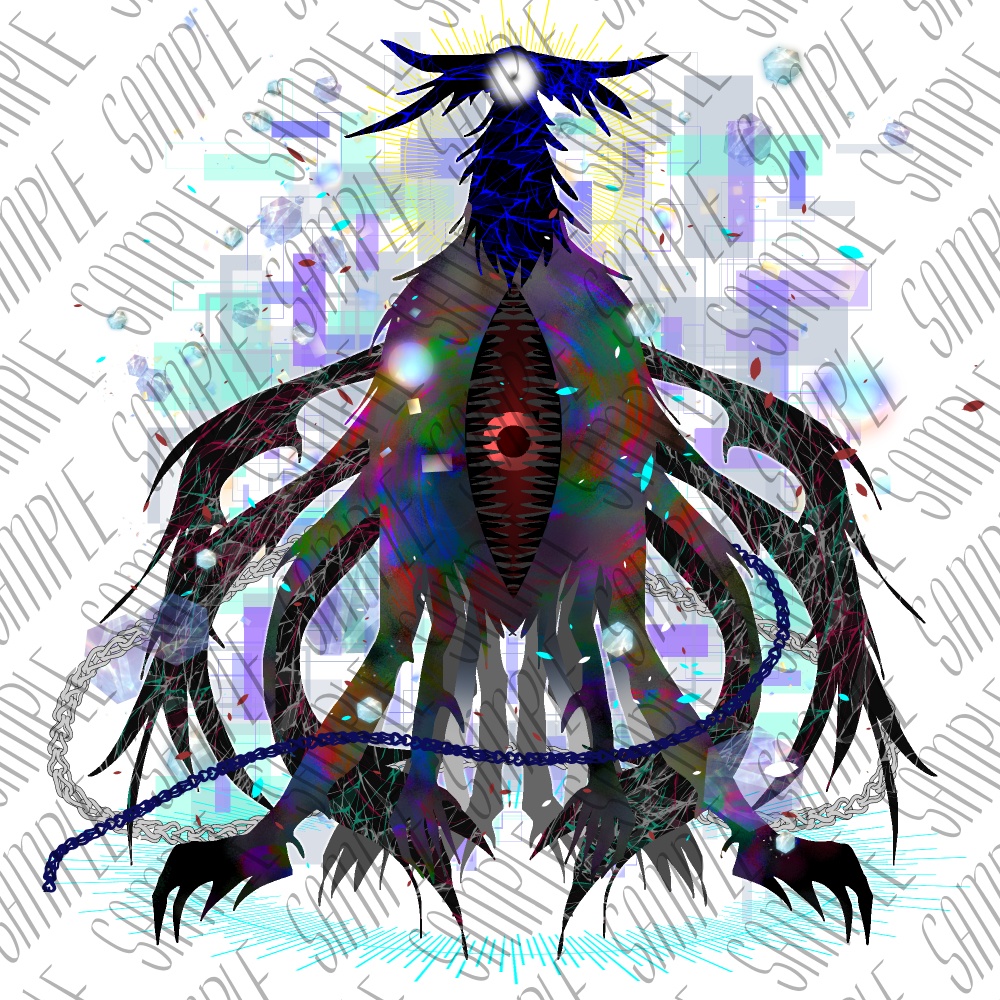 クトゥルフ神話TRPG 神話的生物立ち絵 参