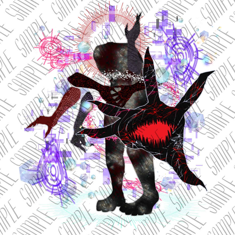 クトゥルフ神話TRPG 神話的生物立ち絵 参