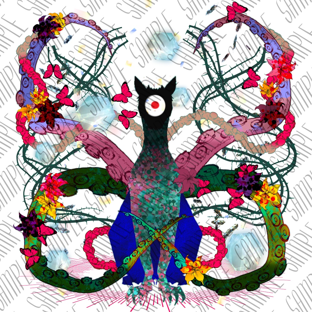 クトゥルフ神話TRPG 神話的生物立ち絵 参