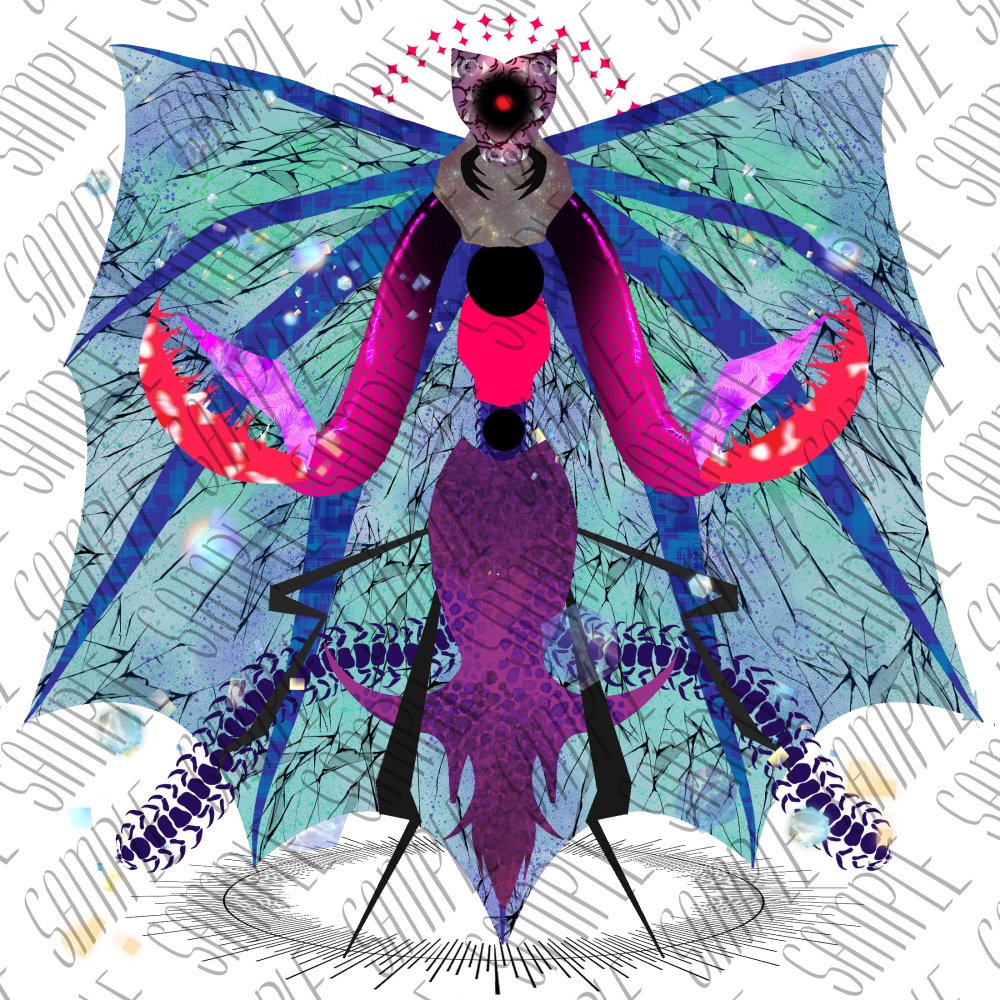 クトゥルフ神話TRPG 神話的生物立ち絵肆