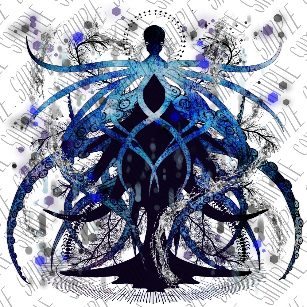 クトゥルフ神話TRPG 神話的生物立ち絵肆