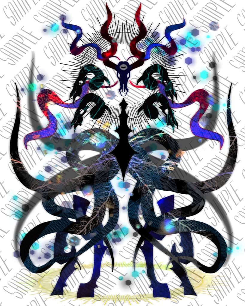 クトゥルフ神話TRPG 神話的生物立ち絵肆