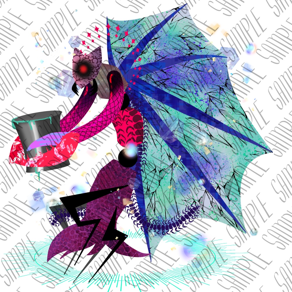 クトゥルフ神話TRPG 神話的生物立ち絵肆