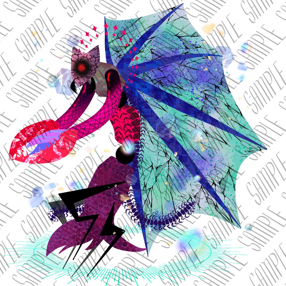 クトゥルフ神話TRPG 神話的生物立ち絵肆