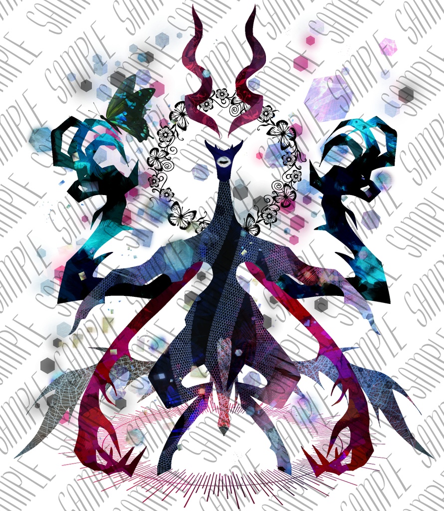 クトゥルフ神話TRPG 神話的生物立ち絵肆