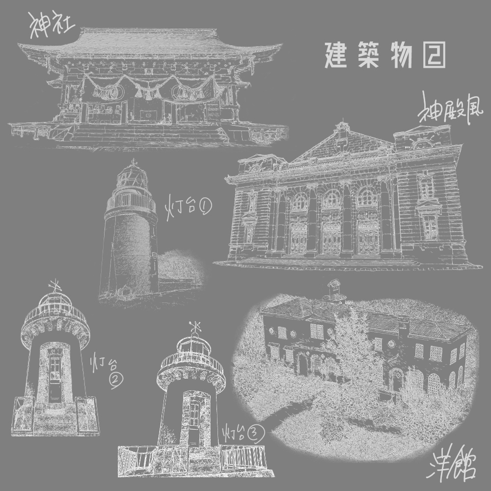 それっぽいそざいしゅう【TRPG部屋作り用】