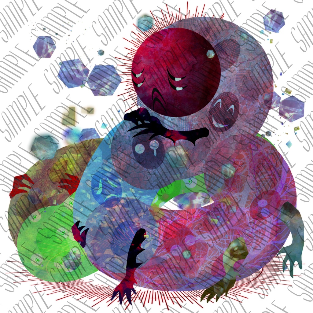 クトゥルフ神話TRPG 神話的生物立ち絵陸 SPLL:E110042