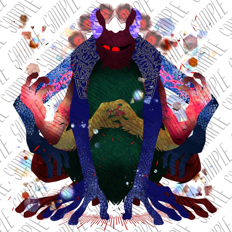 クトゥルフ神話TRPG 神話的生物立ち絵七 SPLL:E119918