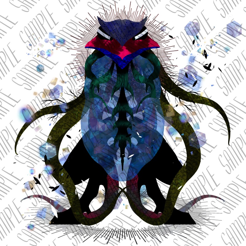 クトゥルフ神話TRPG 神話的生物立ち絵捌 SPLL:E194274