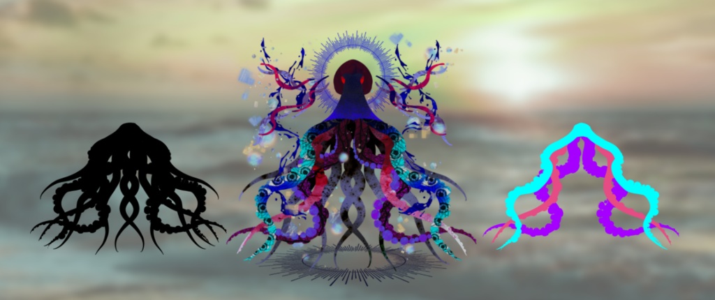 クトゥルフ神話TRPG 神話的生物立ち絵玖 SPLL:E192820