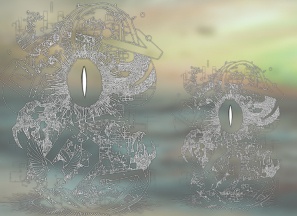 (無償)クトゥルフ神話TRPG神格白線画(ダオロス)