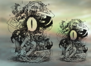 (無償)クトゥルフ神話TRPG神格白線画(ダオロス)