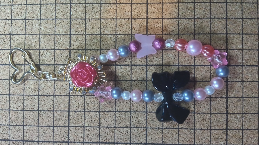 推しカラーストラップキーホルダー【P,R,R】