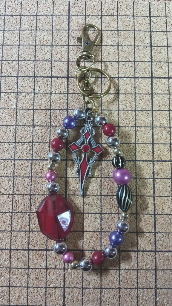 推しカラーストラップキーホルダー【Rk】