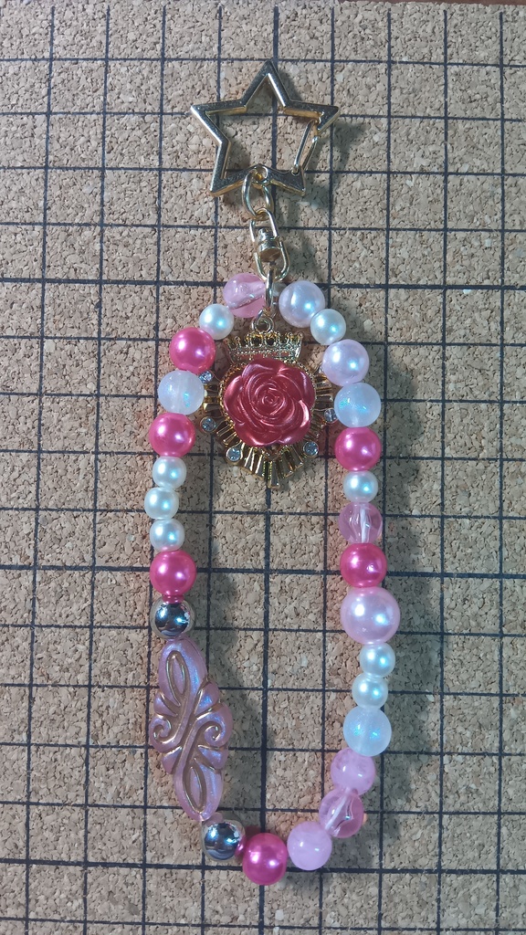 推しカラーストラップキーホルダー【B,r,r】