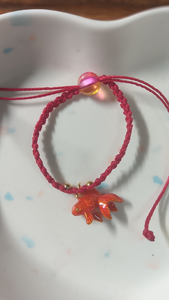 ✨ぬいちゃんと使える2WAYブレスレット【金魚すくい】