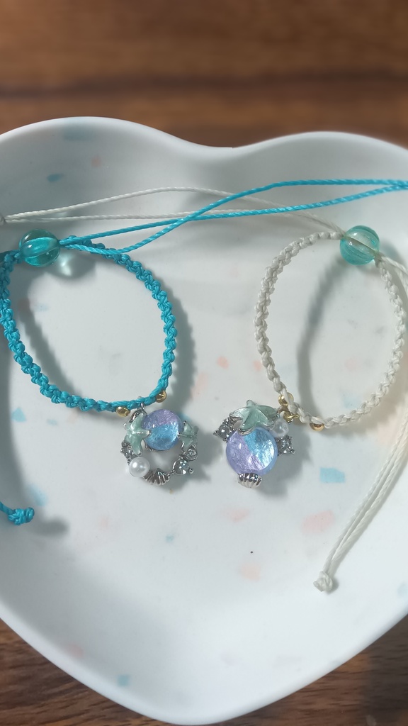 ✨ぬいちゃんと使える2WAYブレスレット【海のお守り】