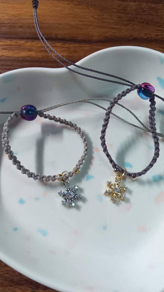 ぬいちゃんと使える2WAYブレスレット【ジルコニアスノー】