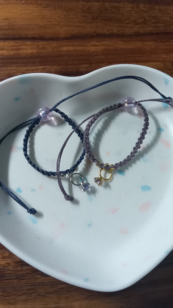 ぬいと使える2WAYブレスレット【12月限定タンザナイトカラーリング】