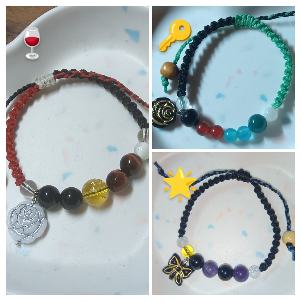 【福袋】aknkキャライメージ天然石ブレスレットセット