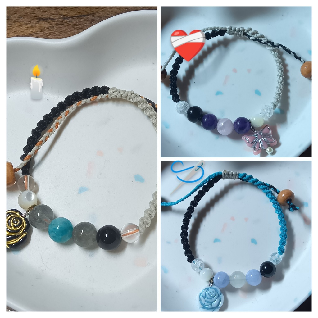 【福袋】aknkキャライメージ天然石ブレスレットセット