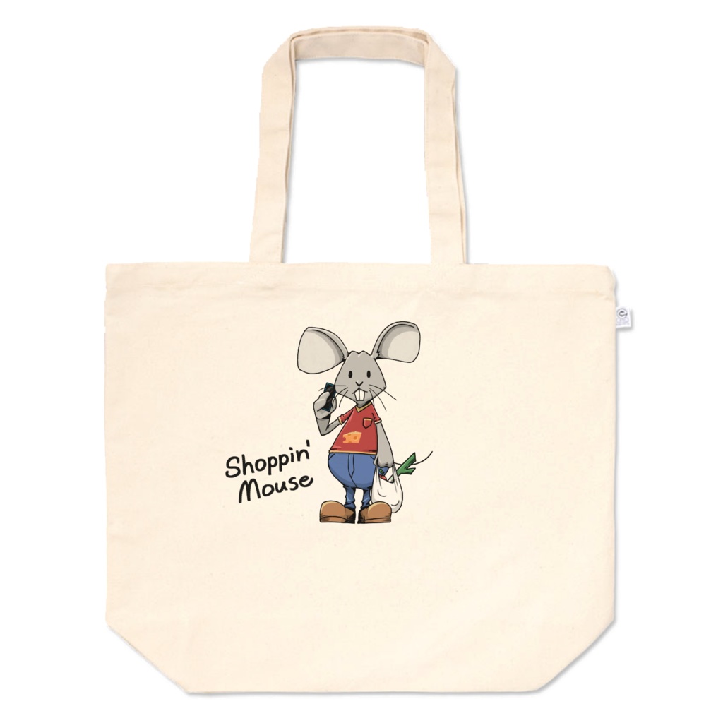Shoppin’ Mouse トートバッグ