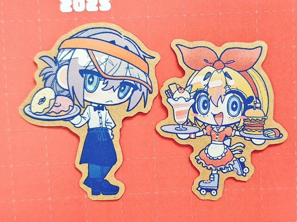 ケイ&アリス ステッカー