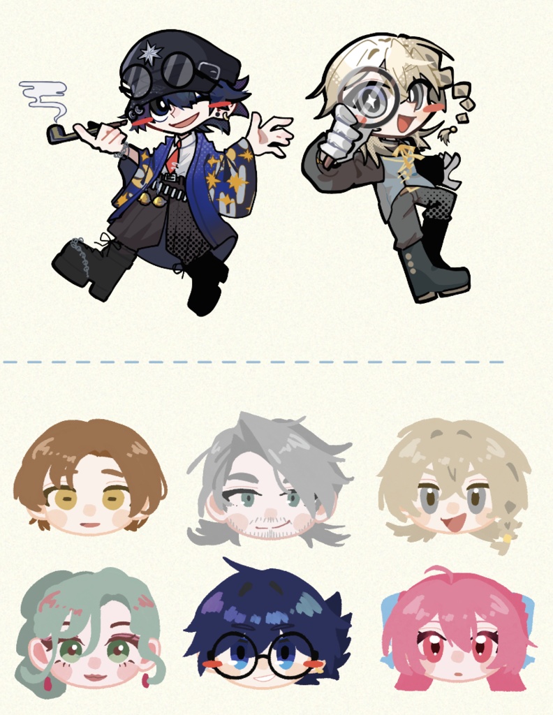 『Nostalgia』キャラシール