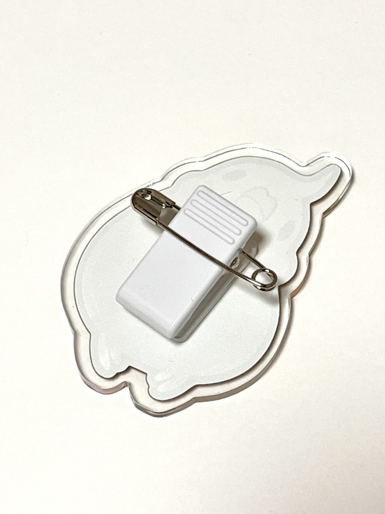 オカメインコのアクリルバッジ