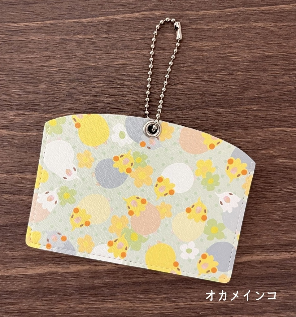 鳥のパスケース