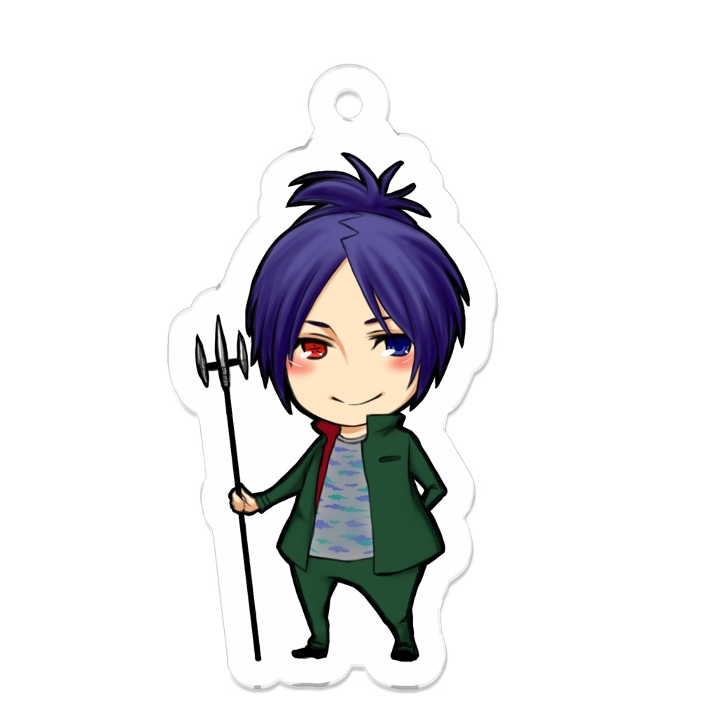 【アクリルキーホルダー】六道骸(家庭教師ヒットマンREBORN!)