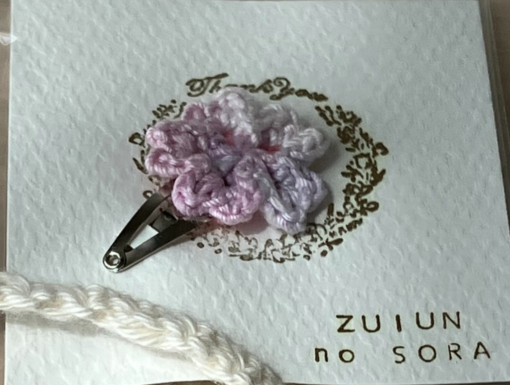 推しぬい用　桜ヘアピン