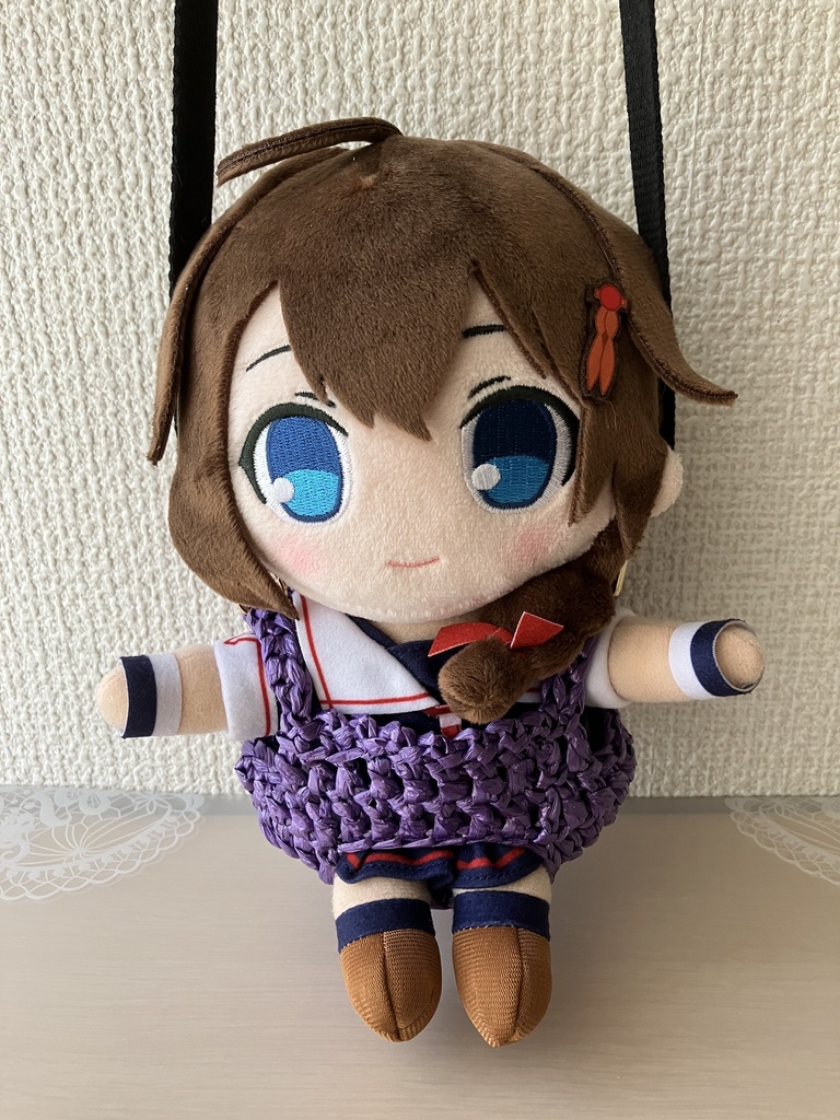 推しぬいおでかけバスケット(カラーバリエーション青、緑、紫)