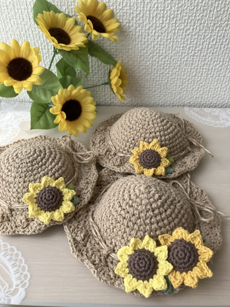 推しぬい用ひまわりクリップ(カラー、バリエーション違いあり)