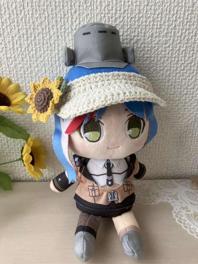 推しぬい用ひまわりクリップ(カラー、バリエーション違いあり)