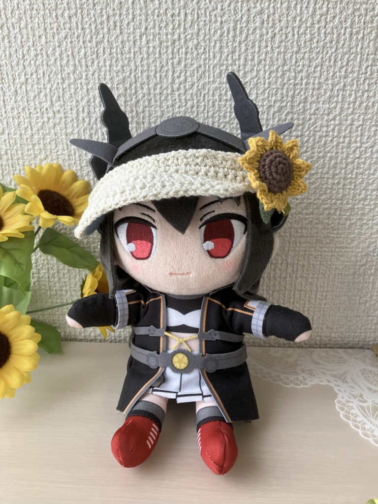 推しぬい用ひまわりクリップ(カラー、バリエーション違いあり)