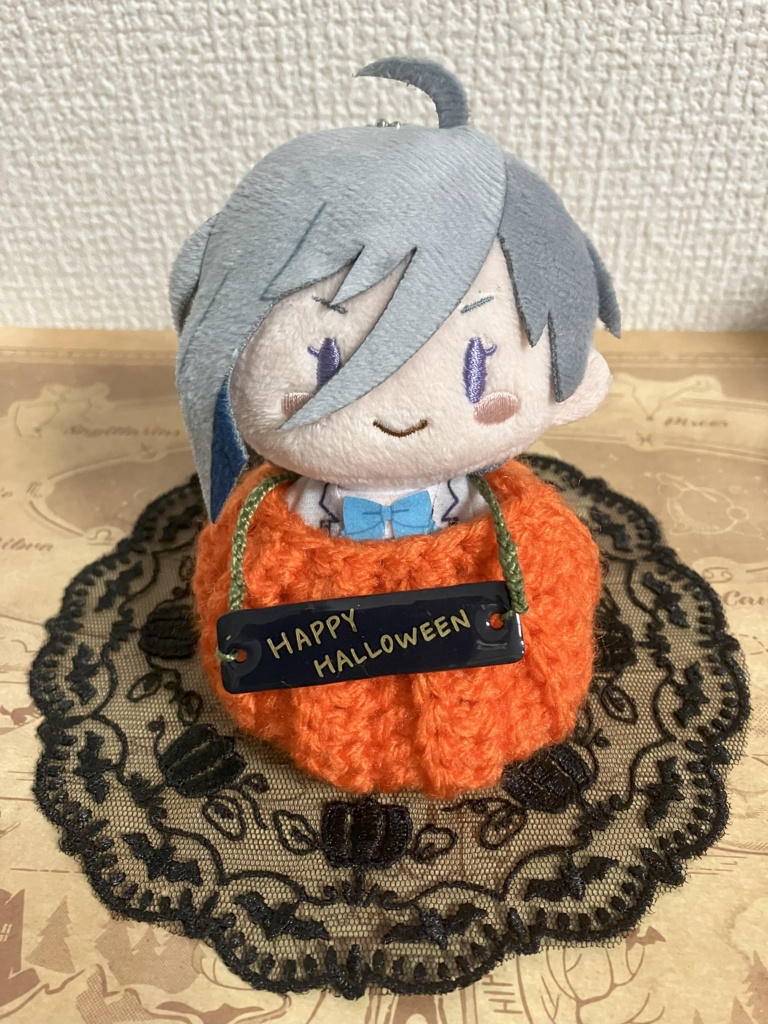 【限定5】ミニマスコット用ハロウィンパンプキンポット