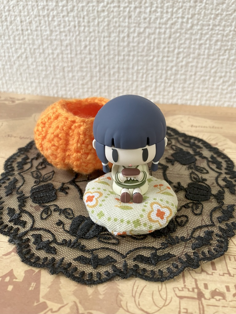 【限定４】ラバーマスコット、ちょこのっこ用ハロウィンパンプキンポット