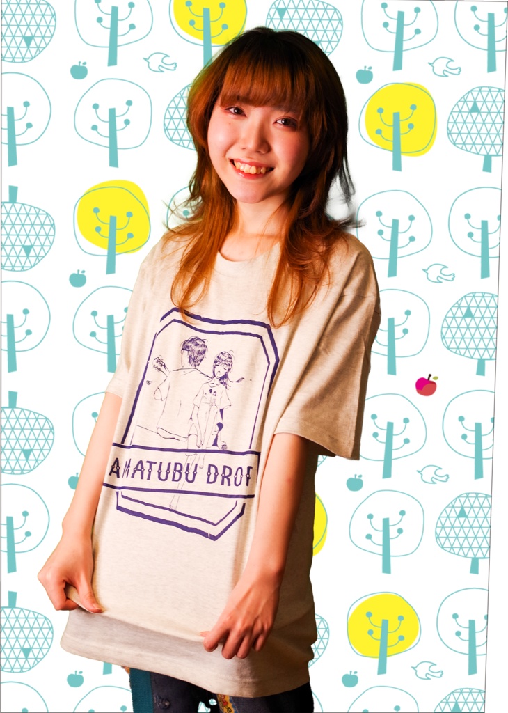 【送料込み価格　ありんこデザイン】あまつぶドロップTシャツ
