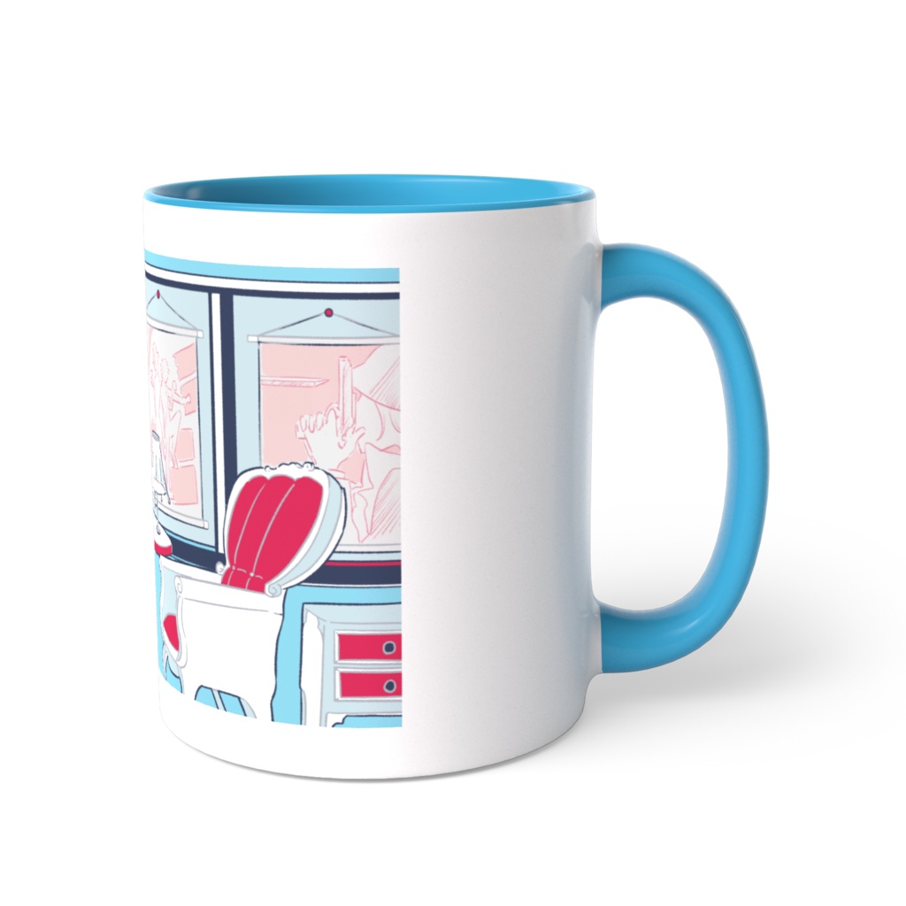 ツートンカラーマグカップ