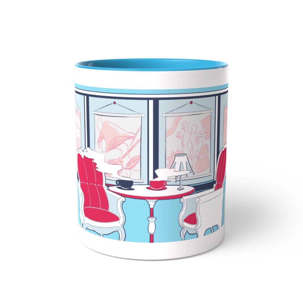 ツートンカラーマグカップ