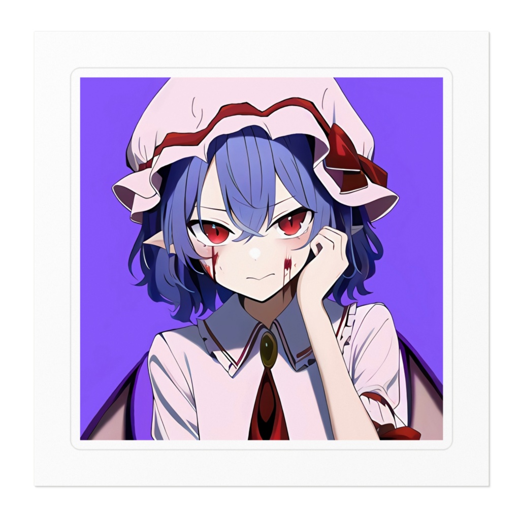 カーバンクル / レミリアスカーレットステッカー