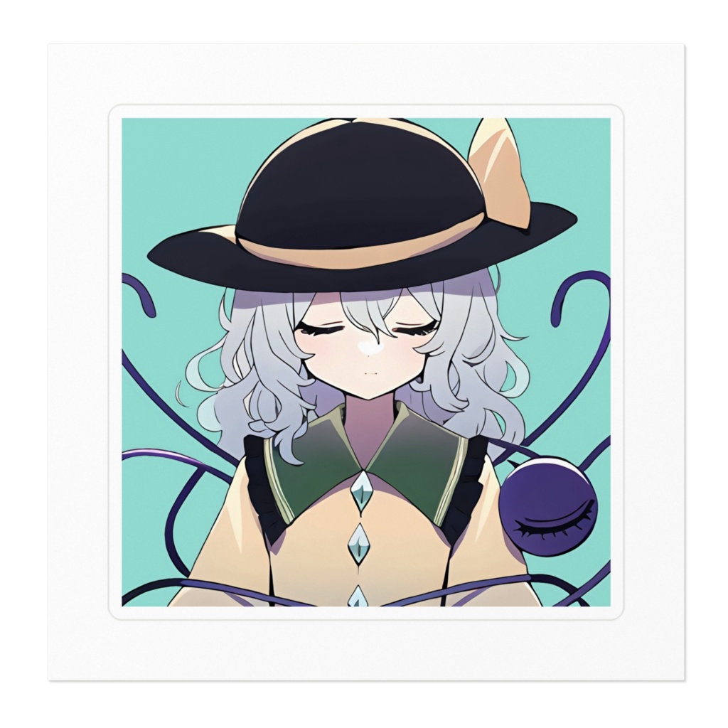 無色透明 / 古明地こいしステッカー