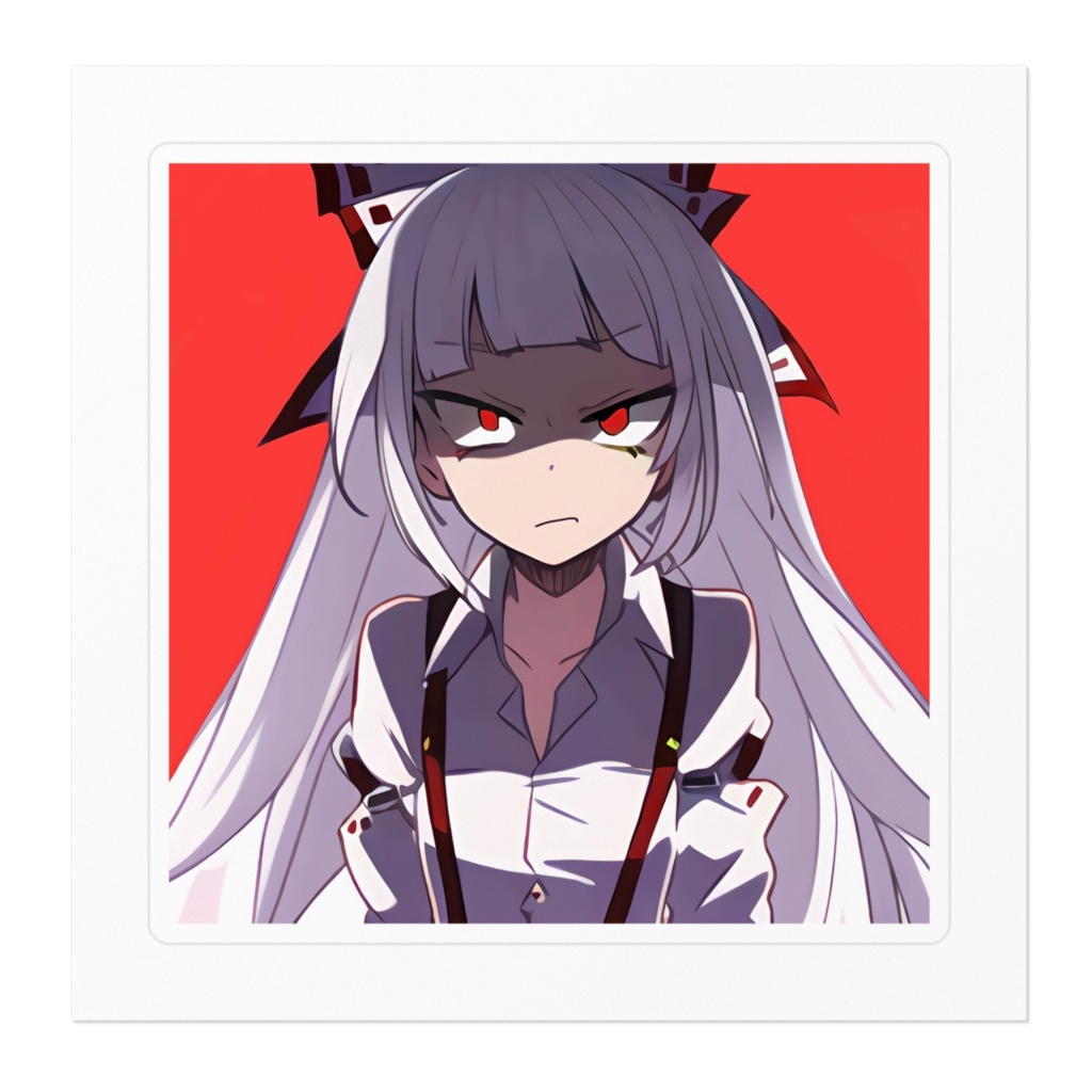 不死の煙 / 藤原妹紅ステッカー