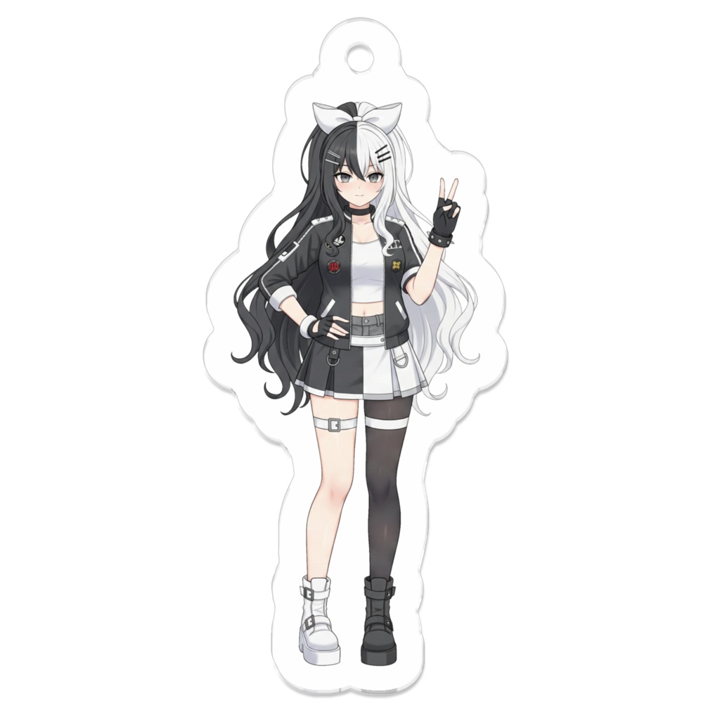 ワンビアちゃんのアクリルキーホルダー
