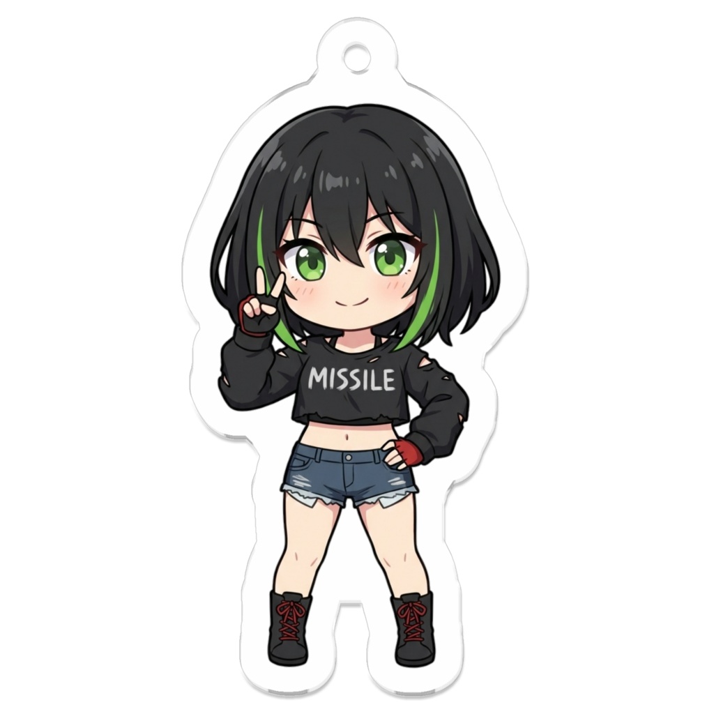 ちびキャラ前期ちゃんアクリルキーホルダー