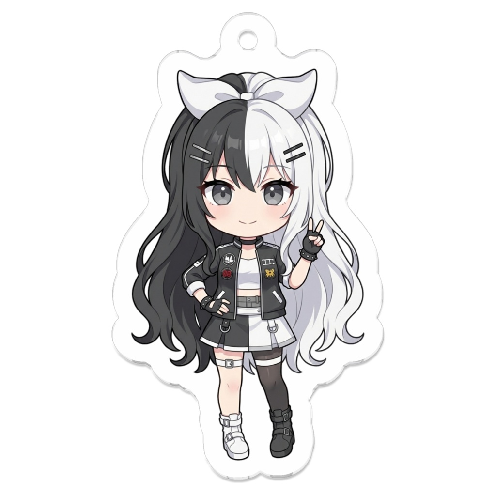 ちびキャラワンビアちゃんアクリルキーホルダー