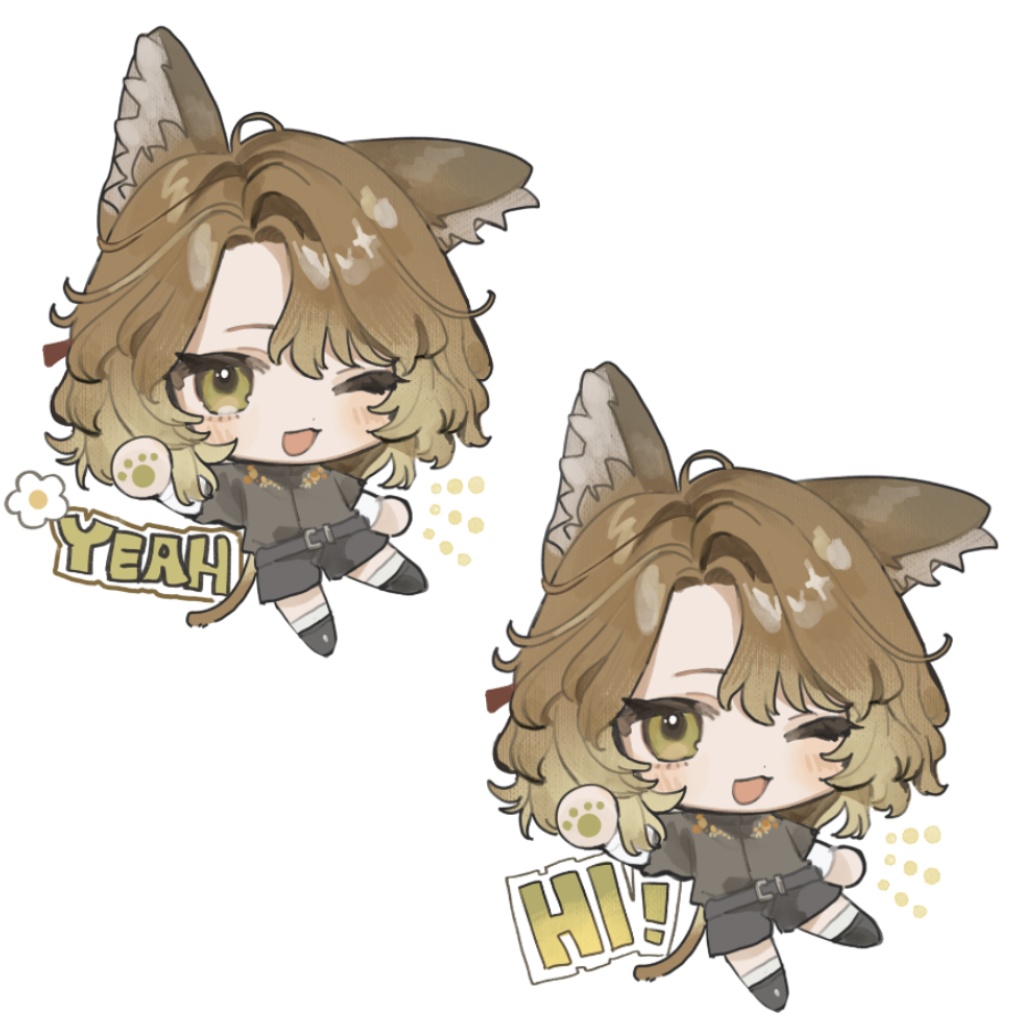 【無料】VRChat用Boopスタンプ✧絵文字 マリシアちゃん